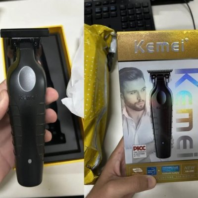 Máquina De Acabamento Profissional Kemei Km-2299 Bivolt