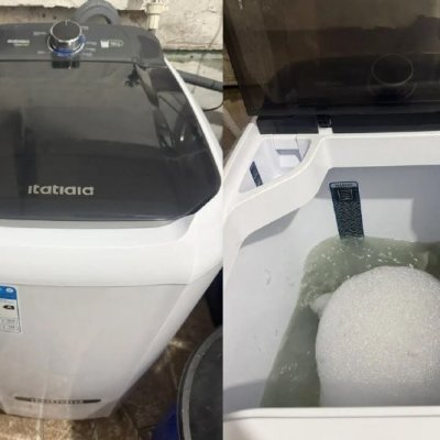 Tanquinho Itatiaia 10kg Lavadora Semiautomática Branca 127v