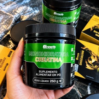 Creatina Monohidratada em pó Sem sabor 250g