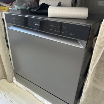 Lava Louças 8 Serviços Midea Touch Plus Cinza