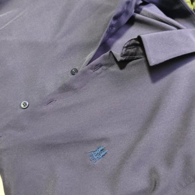Kit 2 Camisas Slim Fit Polo Wear Preto Marinho P