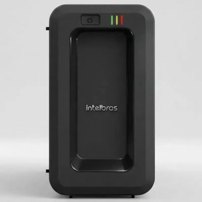 Nobreak Intelbrás Attiv 600 Bivolt 600VA – proteção compacta em preto
