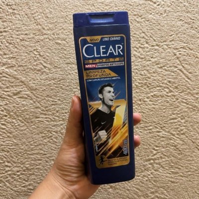 Clear Sports Men Shampoo Anticaspa Limpeza Profunda 400ml