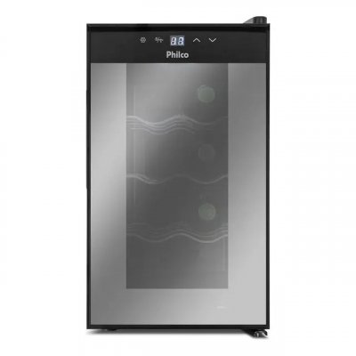 Adega Philco Pad8: Adega com Display Eletrônico e capacidade para 8 garrafas