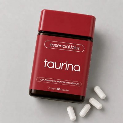 Taurina 1000mg por dose 60 cápsulas