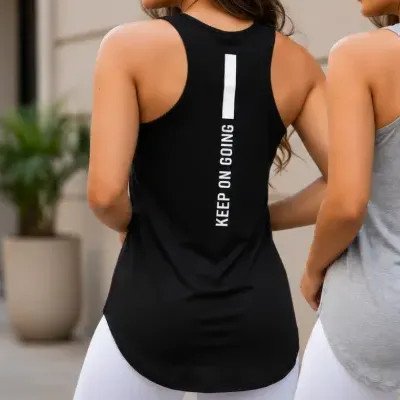 Kit 2 Camisetas Feminina Fitness Academia Keep On — Peças para treino