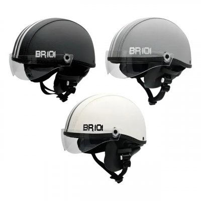 Capacete Coquinho BR101 Couro 59/60 — para Scooter Elétrica, E-bike, Patinete e Skate