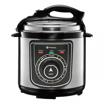 Panela De Pressão Elétrica Fmaxx Chef 4 Litros 800W Prateado (60Hz)