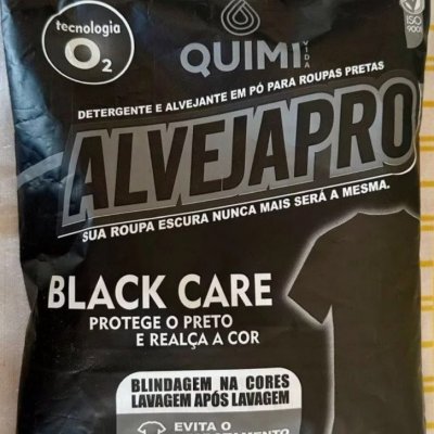 Detergente Roupa Preta 1kg AlvejaPro