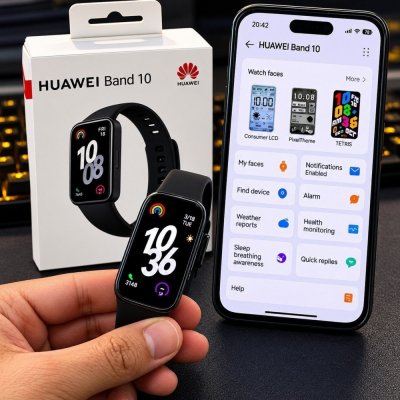 HUAWEI Band 10 Smartwatch Preto Android iOS