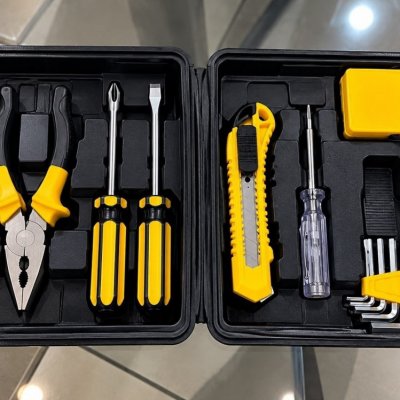 Kit Ferramentas Aço Carbono Titanium 11 Pçs