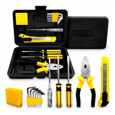 Kit Jogo De Ferramentas Aço Carbono Titanium 11 Peças — review