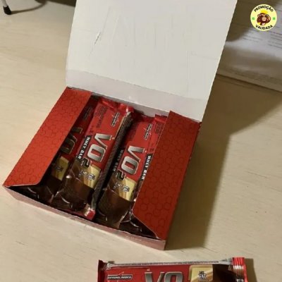Suplemento Vo2 Whey Bar Chocolate 12 Unidades