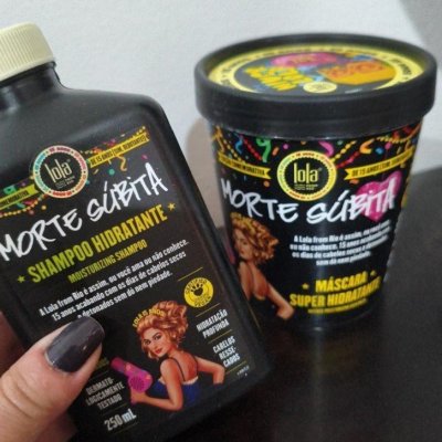 Kit Morte Súbita - Shampoo 250ml e Máscara 450g Lola From Rio