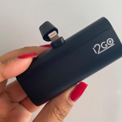 Carregador Portátil I2GO 5000mAh Modelo Lightning