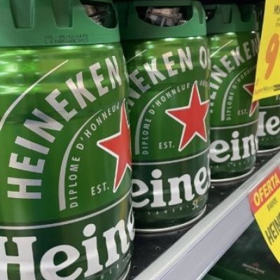 Cerveja Premium 5L Barril Heineken