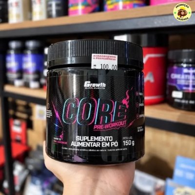 💪 Pre Treino Core Growth 150g
