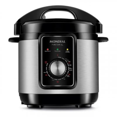 Panela de Pressão Elétrica Mondial 3L 700W — modelo PE-47-3L-I