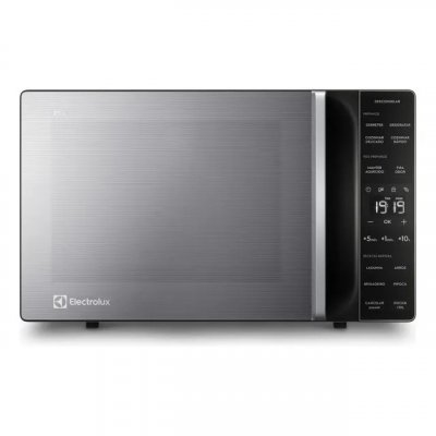 Micro-ondas Electrolux Prata 23L Efficient ME23S 127V — compacto e prático