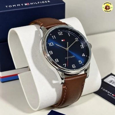 Relogio Tommy Hilfiger de Couro