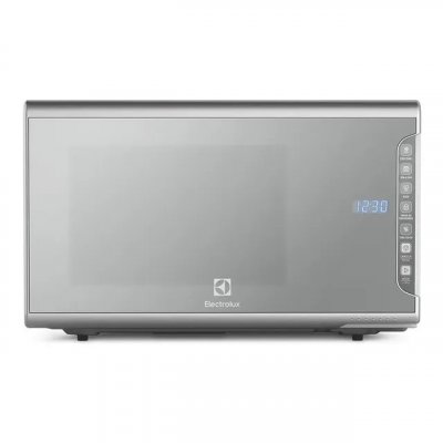 Micro-ondas Electrolux 31L MI41S com painel integrado e acabamento em aço inox espelhado
