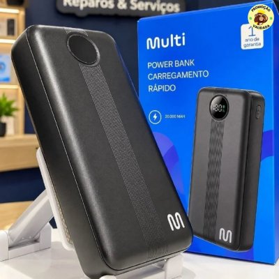 Carregador Portátil Powerbank Display 20000mah