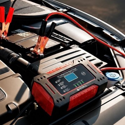 Carregador Inteligente Bateria Automotiva 12V