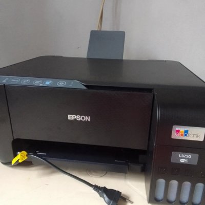 Impressora Epson Ecotank L3250 Wi-Fi Preto