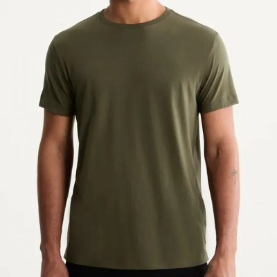 Camiseta Foxton Malha Pima Verde Oliva P Liso