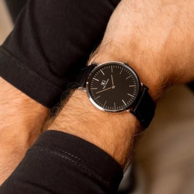 Relógio Masculino Preto Murray 40mm
