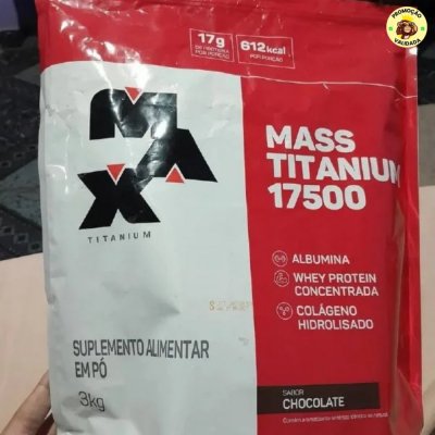 Max Titanium Mass Titanium Refil 17500 Carboidratos
