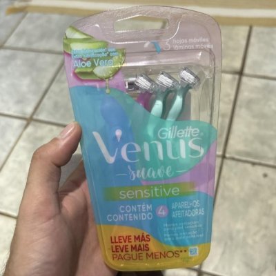 Gillette Venus Suave Sensitive, 4 Un