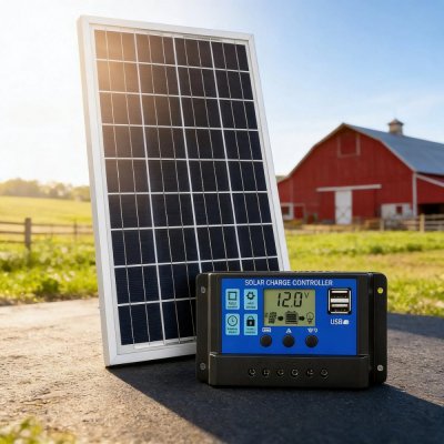 Painel Solar Fotovoltaico 30W 12V Inmetro