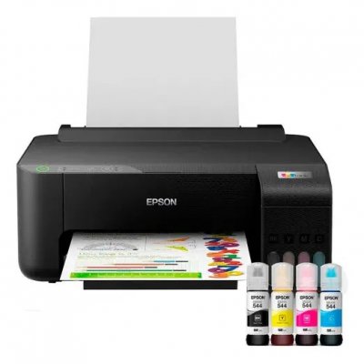 Impressora Epson Ecotank L1250 — Tanque de Tinta Colorida (Cor Preto)