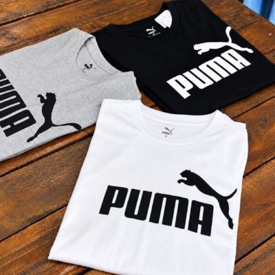 👕 Camiseta Essentials No. 1 Puma (2 cores)