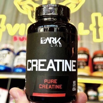 Creatina Dark Lab Premium em cápsula de 120 un