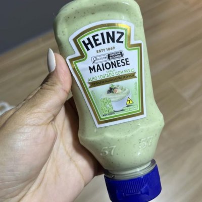 Heinz Maionese Alho Tostado Com Ervas 215g