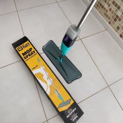 🪣  Mop Spray Rodo com Reservatório The Black Tools
