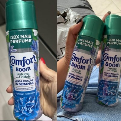 Comfort Boom Perfume em Cristais Explosão de Frescor 275g