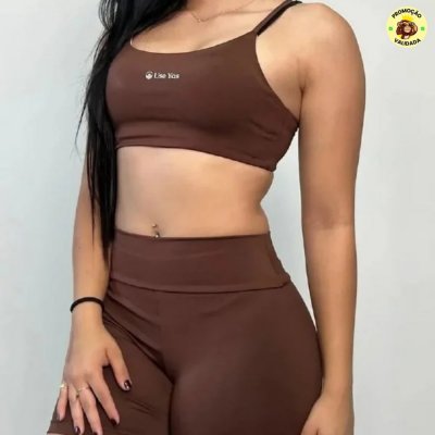 Conjunto Fitness Virginia Top Shorts
