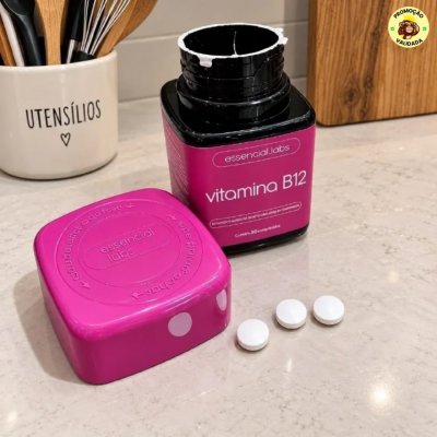 Vitamina B12 Metilcobalamina 30 Doses Essencial Labs