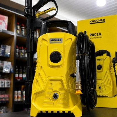 Lavadora de Alta Pressão Kärcher Compacta 1.500 PSI 1400W 300 L/h 127v