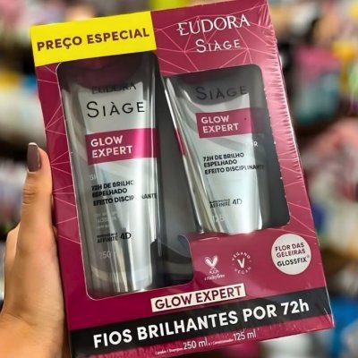 Eudora Siàge Promopack Glow Expert (Shampoo + Condicionador)