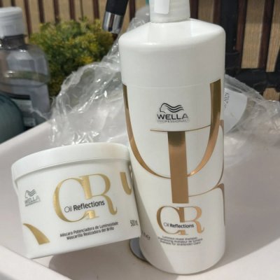 Kit Wella Oil Reflections Shampoo e Máscara