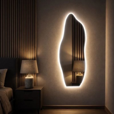 Espelho Led Bivolt 100cm x 35cm Luxo Lançamento
