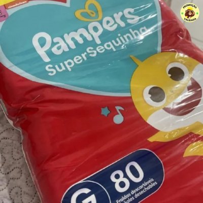 Fralda Pampers Supersequinha Tamanho G