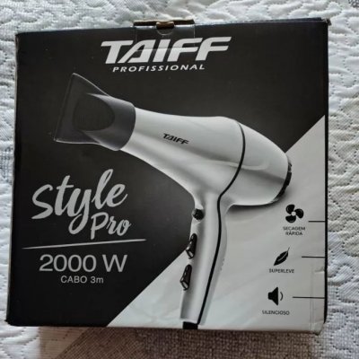 Secador De Cabelo Taiff Style Profissional 2000W