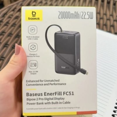 Baseus Bipow2 Pro FC51 20000mAh 22,5W