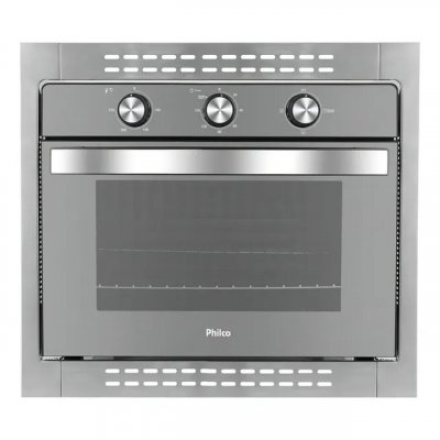 Forno de embutir elétrico Philco 56101041 46L prateado