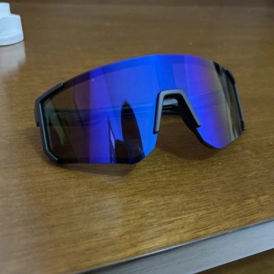Óculos De Sol Esportivo V400 Espelhado Violeta